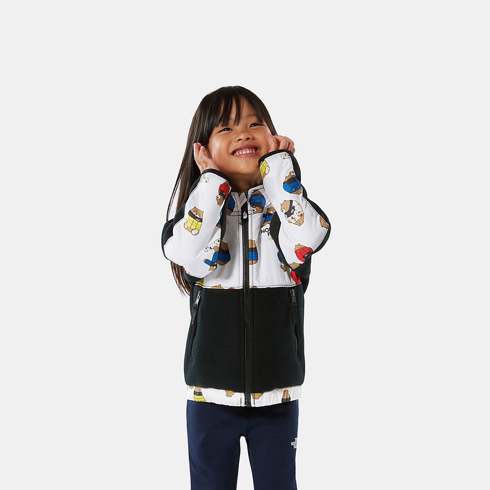 The North Face Fleeces Toddler Australia - The North Face Toddler Denali White / Light Grey (KES-549